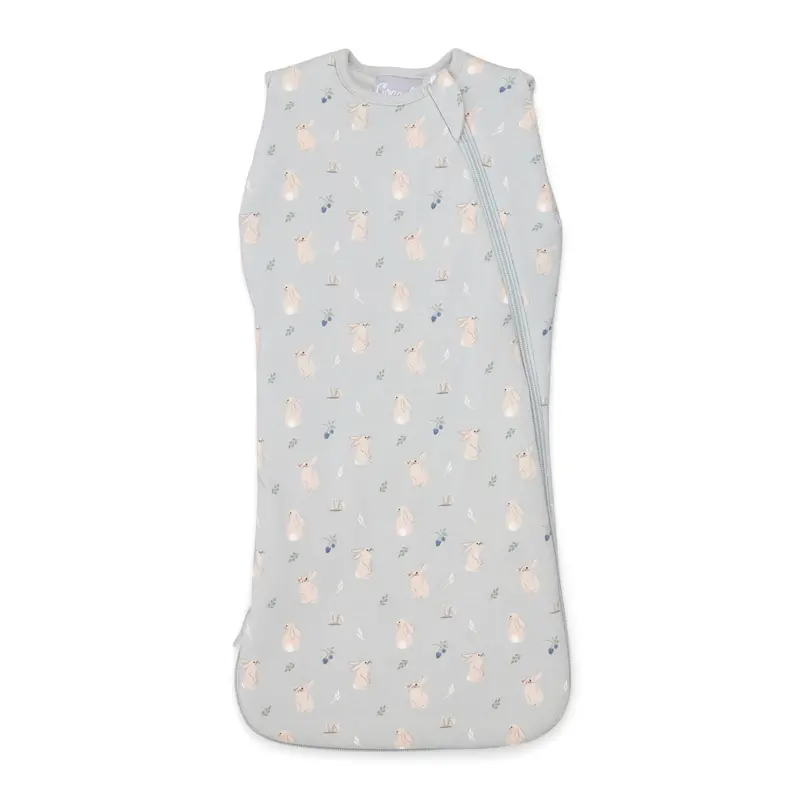 1.5 Tog Modal Swaddle Sleepsack – Peach Flower Design 2