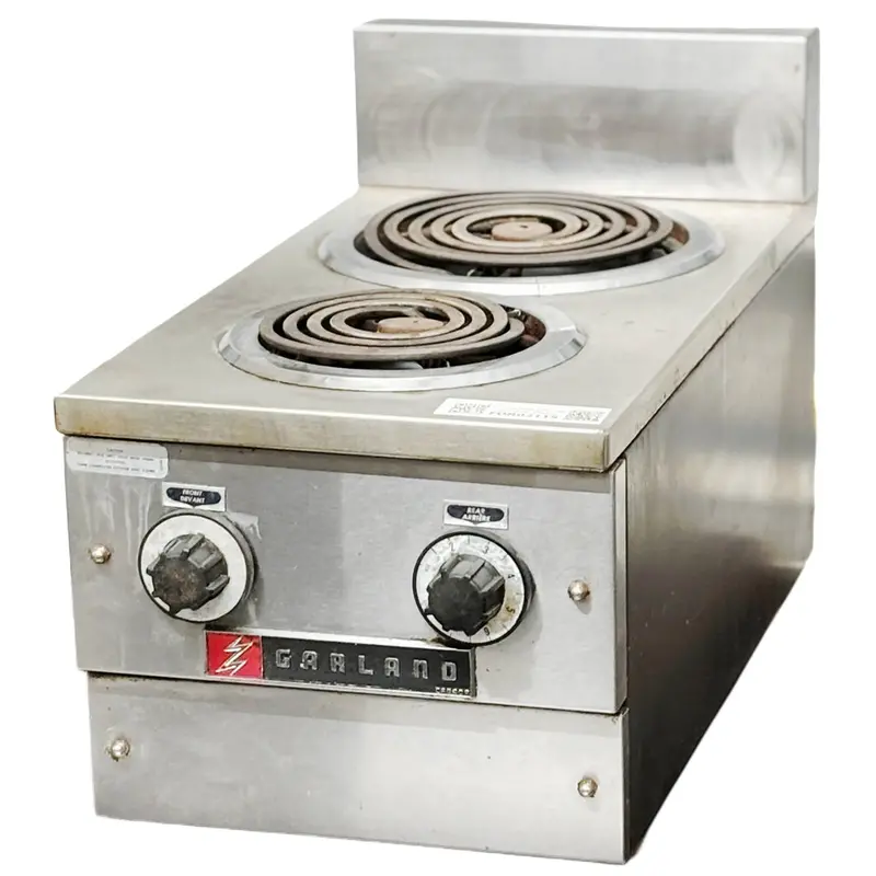 12-Inch Garland 2-Burner Electric Hot Plate – Pre-Owned (Model For02115) 1