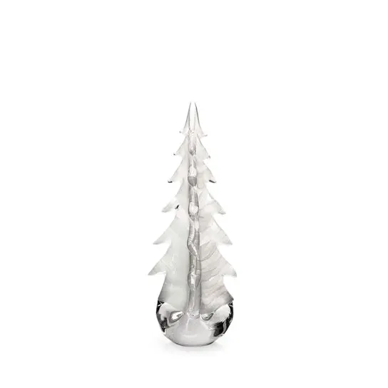 14-Inch Snowdrift Faux Evergreen Tree - Grade B 1