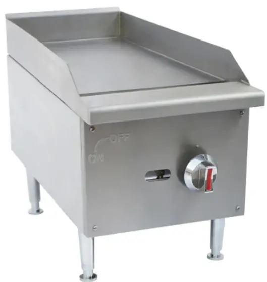 16-Inch Medium-Duty Gas Griddle – 30,000 Btu Stainless Steel Cooking Surface (Refurbished) 1