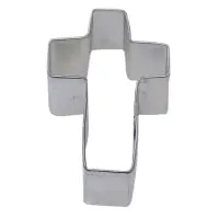 2.75-Inch Cross Cookie Cutter – R&M Faith-Inspired Design 1
