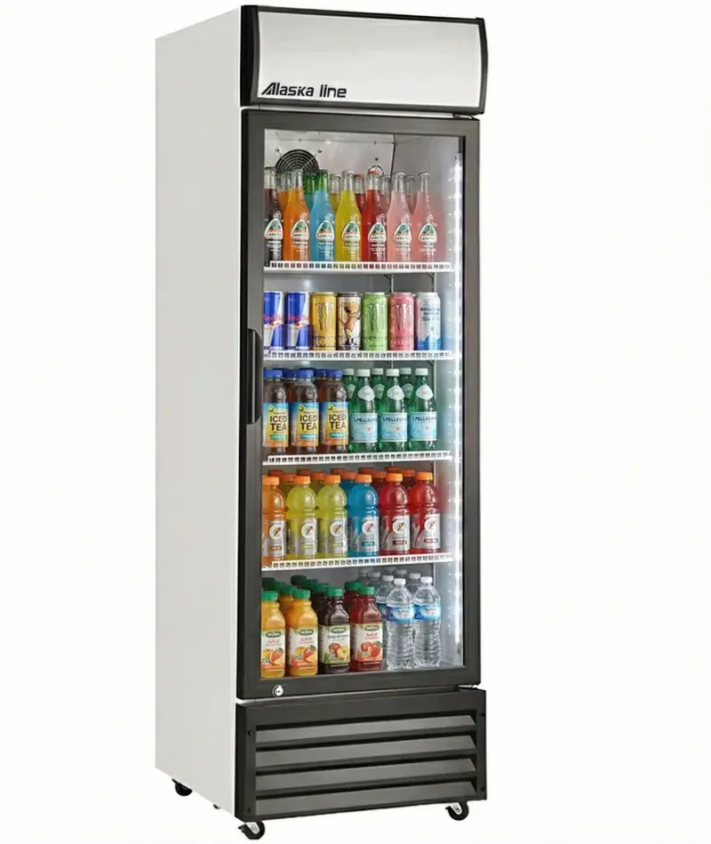 22-Inch Alaska-Line Glass-Door Beverage Cooler – 12.4 Cu.Ft. – Hit-808 1