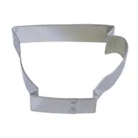 3-Inch Teacup Cookie Cutter – R&M Delicate Silhouette 1