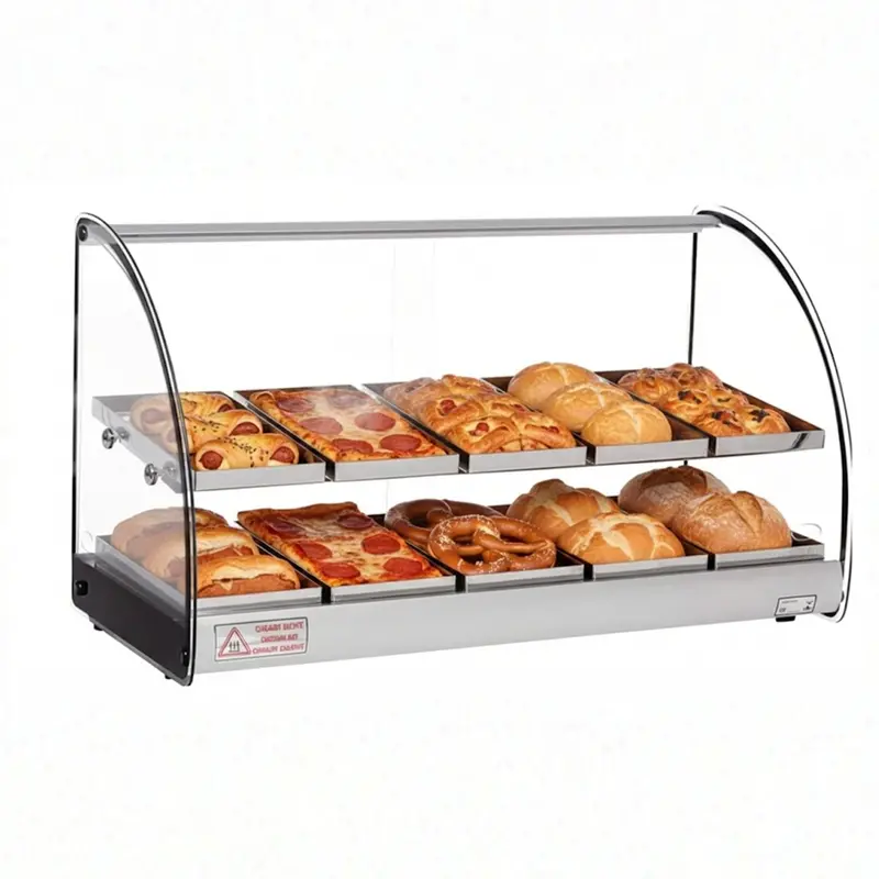 30-Inch Celcook 10-Tier Heated Display Warmer For Bakery And Deli – Chd2-30Acl 1