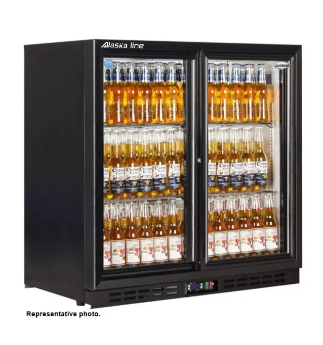36-Inch Alaska-Line Double-Swing-Door Back Bar Refrigerator – Hit-813 1
