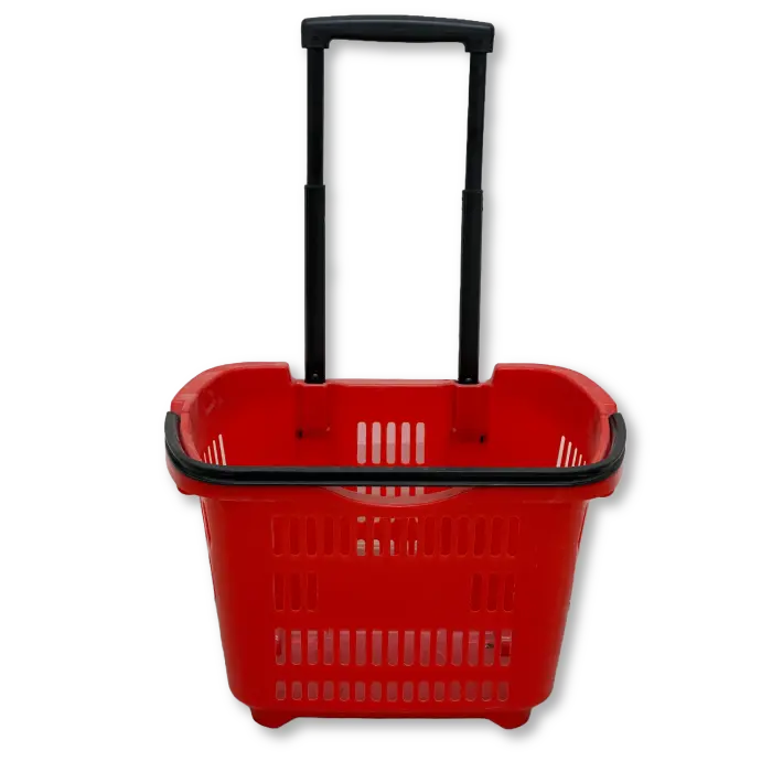 45-Liter Heavy-Duty Shopping Basket – Stackable Design, Yd-051 1