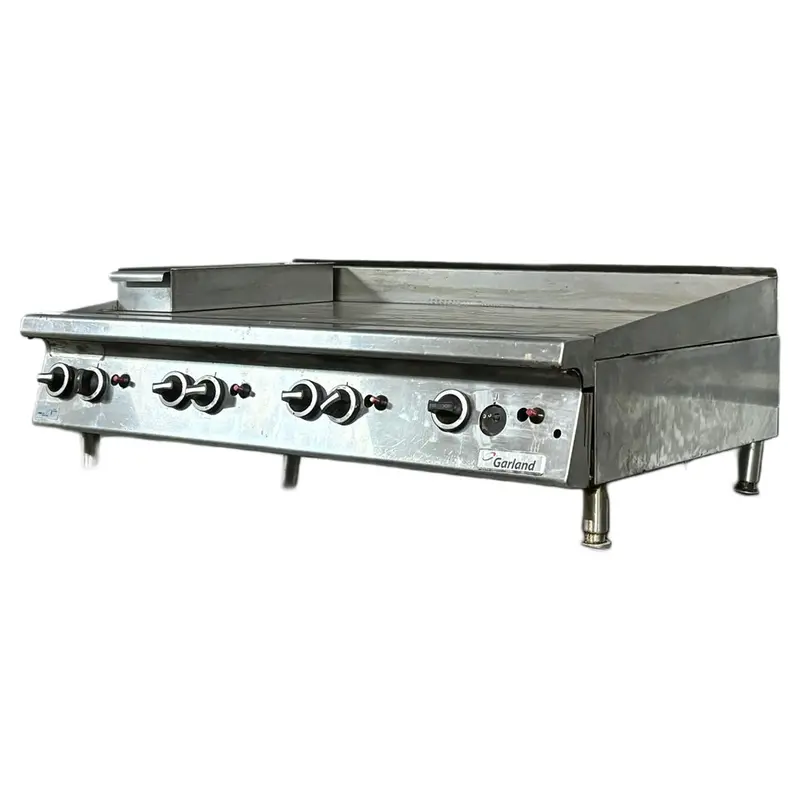 48-Inch Garland Natural Gas Flat Top Griddle – Commercial Heavy-Duty Cooking Surface 1