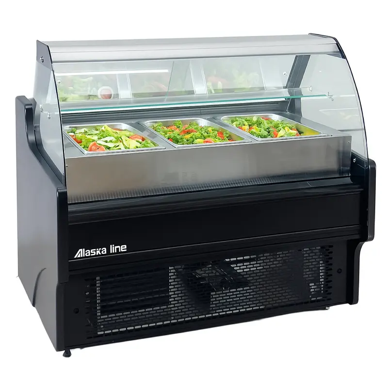 53-Inch Alaska-Line Gn-Compatible Salad Prep Station – Hit-35 1