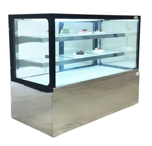60-Inch Chef Floor-Standing Pastry Display Cooler – 20.4 Cu. Ft Capacity (Used, Model For02333) 1