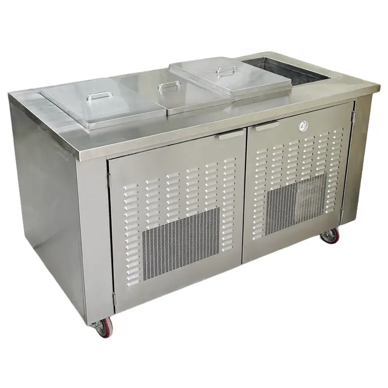 60-Inch Refrigerated Cold Buffet Table For Catering And Food Service 1