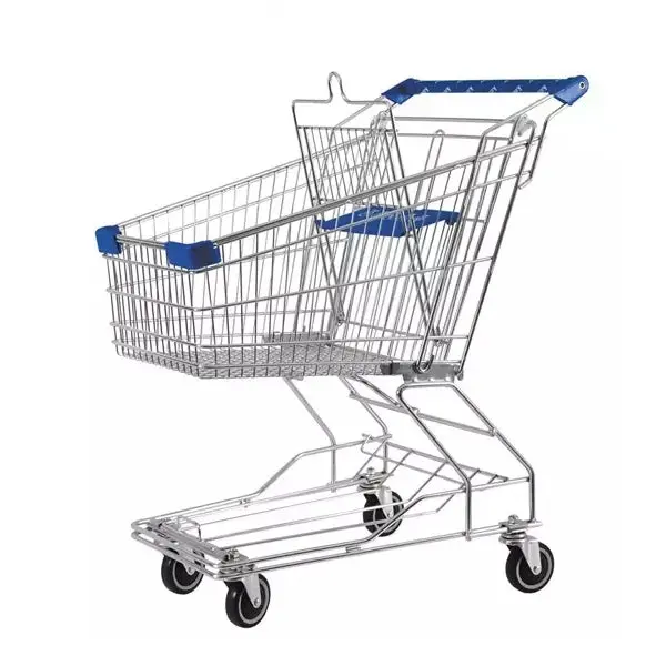 80-Liter Heavy-Duty Supermarket Shopping Cart – Hbr-3095 1