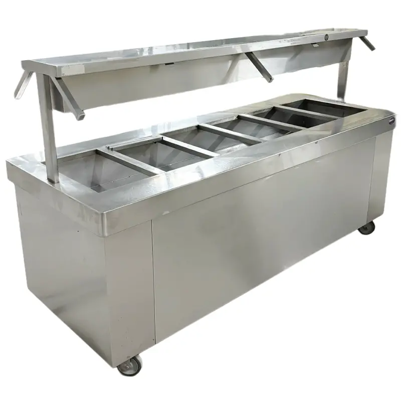 90-Inch Electric Steam And Buffet Table – 6-Pan Capacity 1