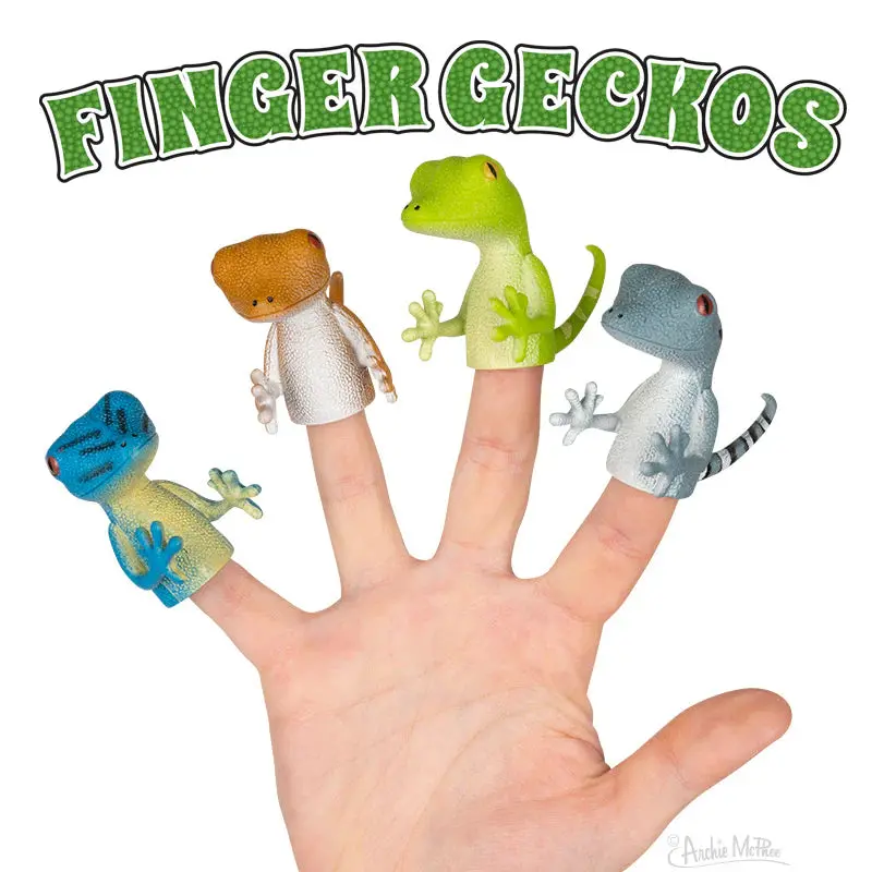 Acc Finger Gecko Puppet – Sold Separately 1