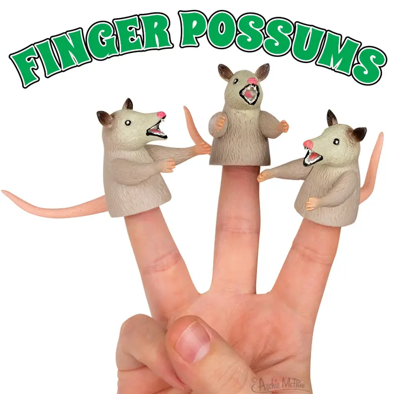 Acc Finger Possum Puppet Toys 1