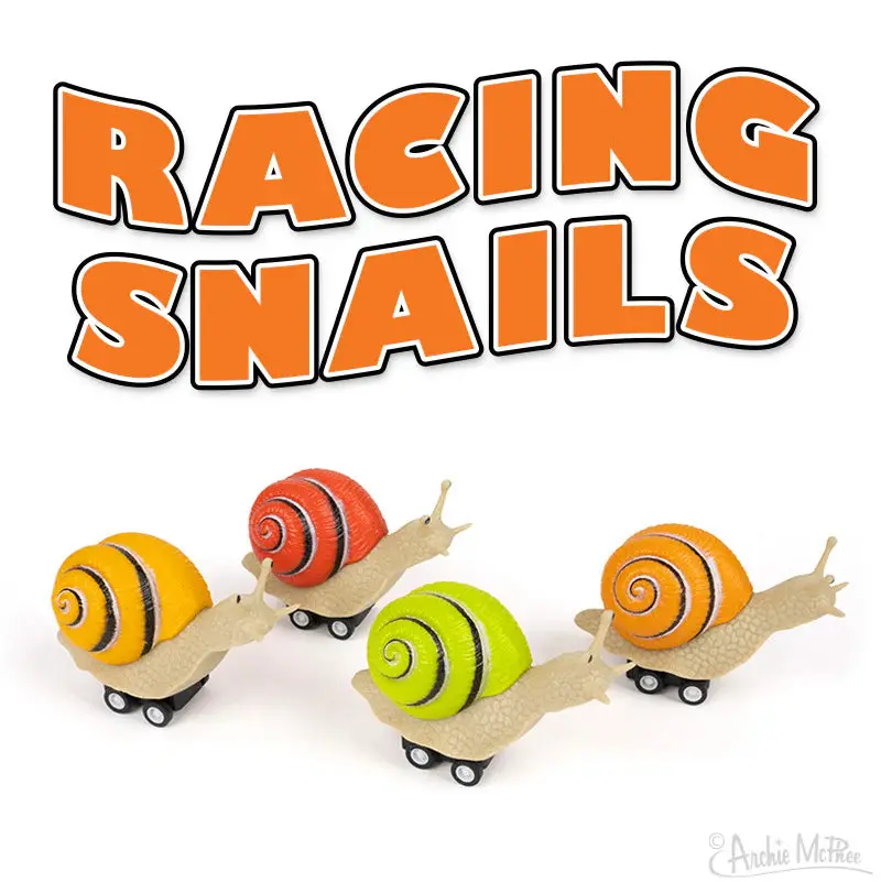 Acc Racing Snail-Themed Decorative Figurines 1