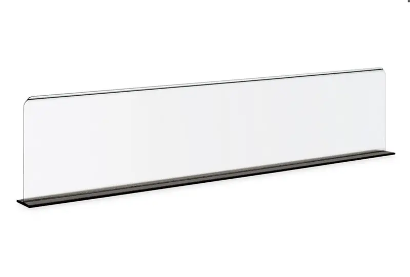 Adjustable Magnetic Shelf Dividers For Gondola Shelving Units 1