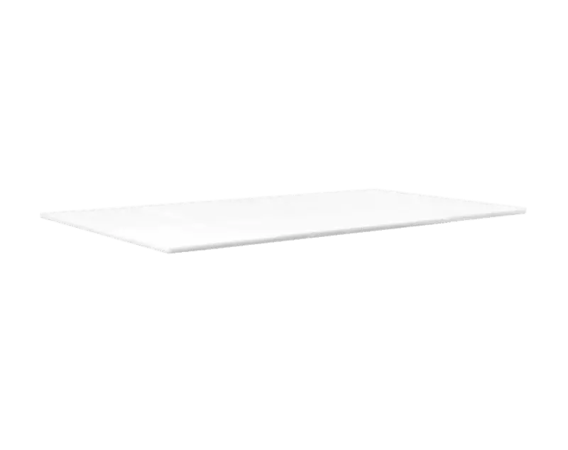 Adjustable-Size White Poly Cutting Board – 24" To 96" Length, 12Mm Thick (Ct-12W) 1