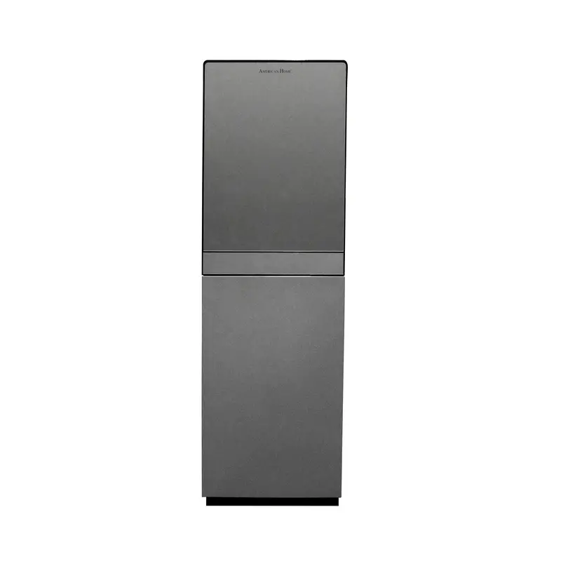 Aham Ah20-Fs2D22S Top-Load Water Dispenser – Silver Black Finish 1
