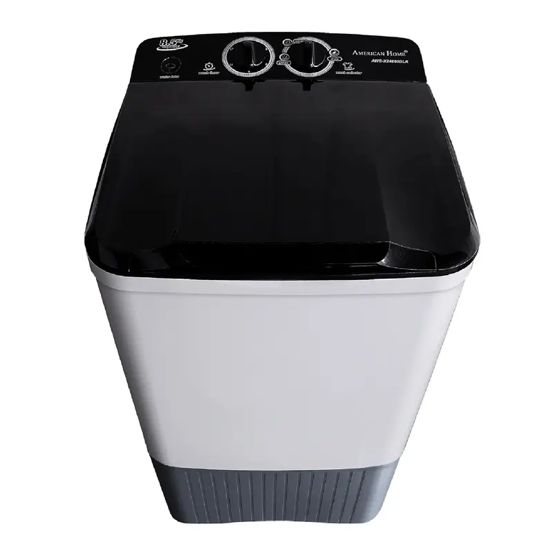Aham Aws-X24085Blk – 8.5 Kg Single-Tub Washing Machine (Black) 1