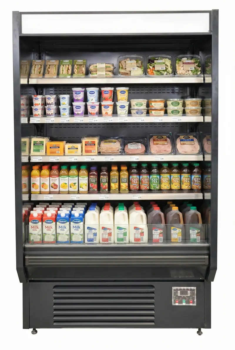 Alaska Hit-13 39.3-Inch Open-Air Refrigerated Merchandiser 1