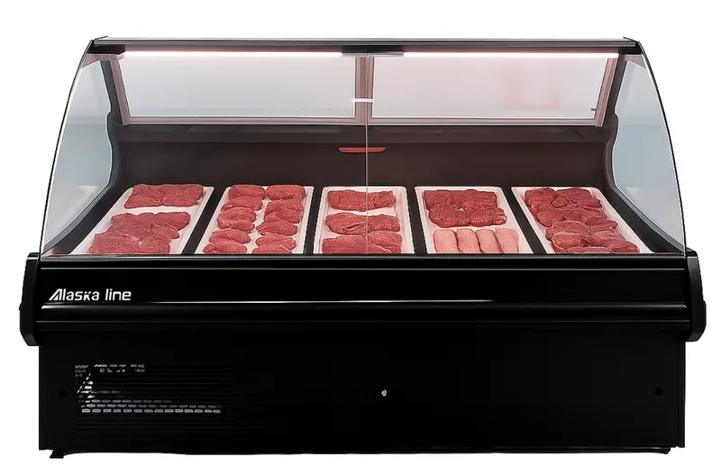 Alaska-Line 78-Inch Meat And Deli Cooler – 14.4 Cu. Ft. High-Visibility Unit (Hit-26) 1