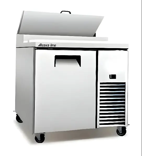 Alaska Line Apps-44 44-Inch Pizza Prep Table 1