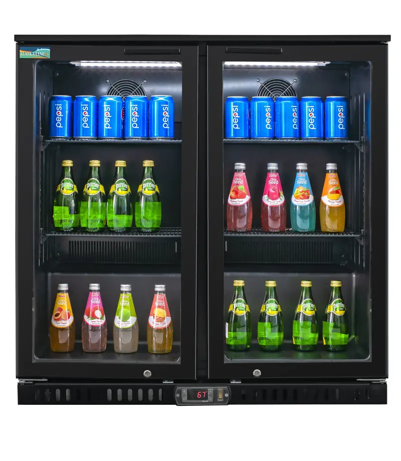 Alaska-Line Hit-25 35-Inch Back-Bar Refrigerated Cooler – 208-Liter Capacity 1