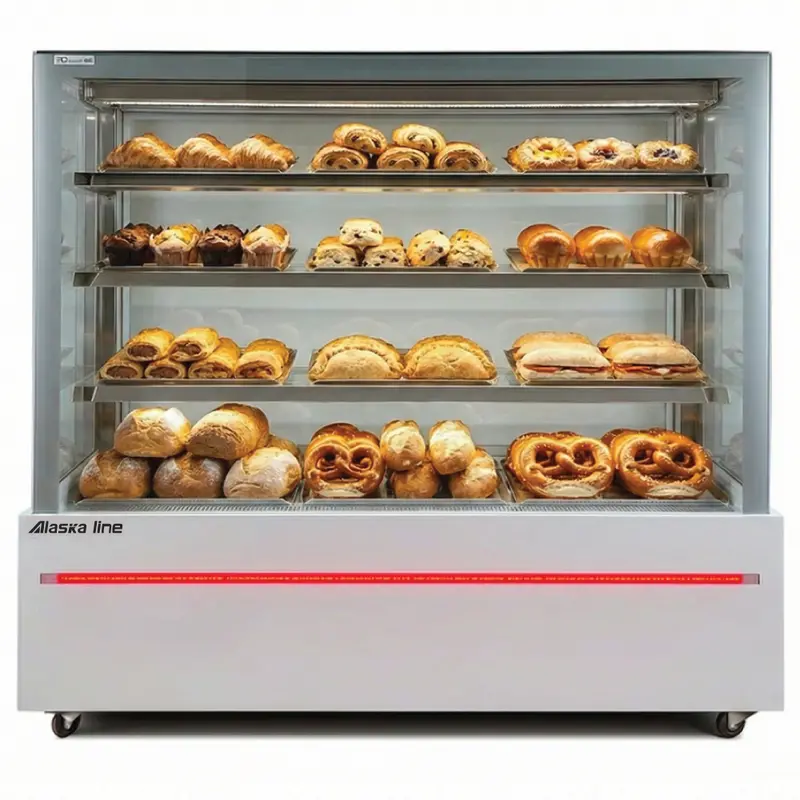 Alaska Line Hit-404 60-Inch Premium Pastry Display Warmer 1