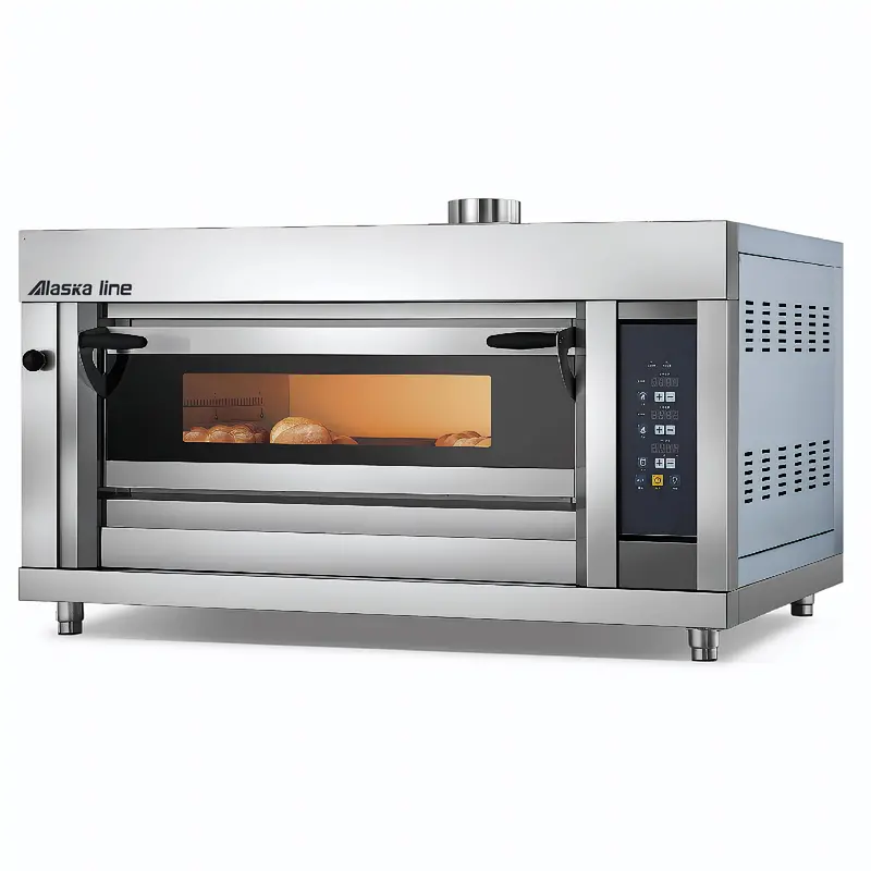 Alaska-Line Hit-440 Electric Deck Oven For Bakery Operations 1
