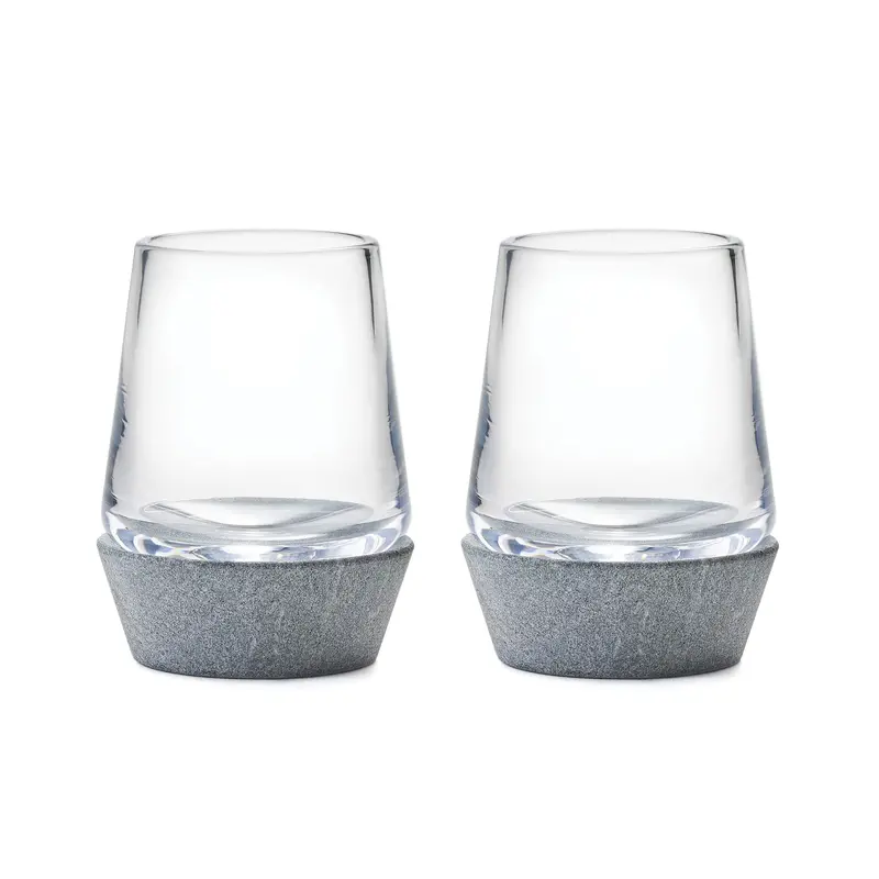Alpine Whiskey Tumblers – Set Of Two, Gift-Boxed Ensemble 1