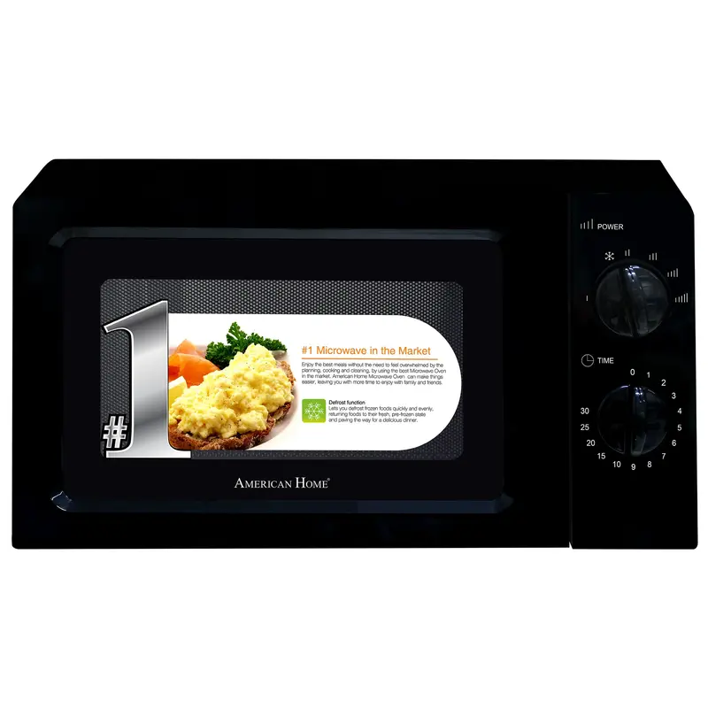 Ame Home Amw-St1920Lblk 20-Liter Black Microwave Oven 1