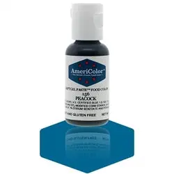 Americolor Peacock Powder Food Coloring – Rich Turquoise Shade 1
