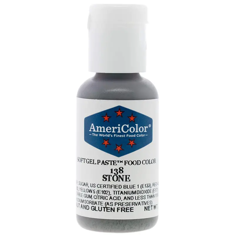 Americolor Stone Powder Food Coloring – Soft Beige-Gray Hue 1