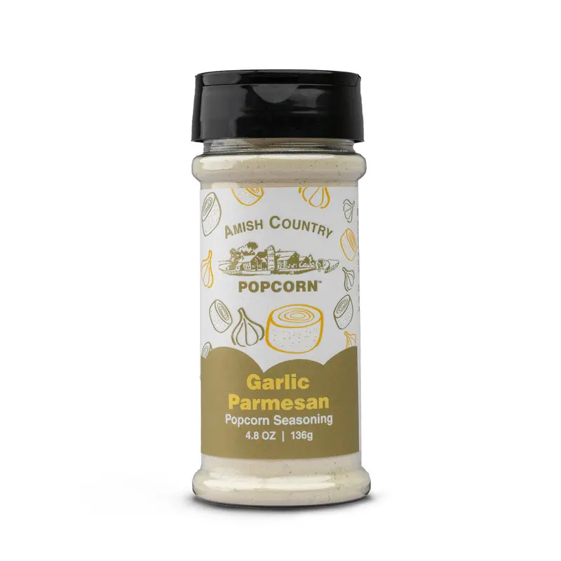 Amish Popcorn Company Garlic Parmesan Seasoning Blend 1