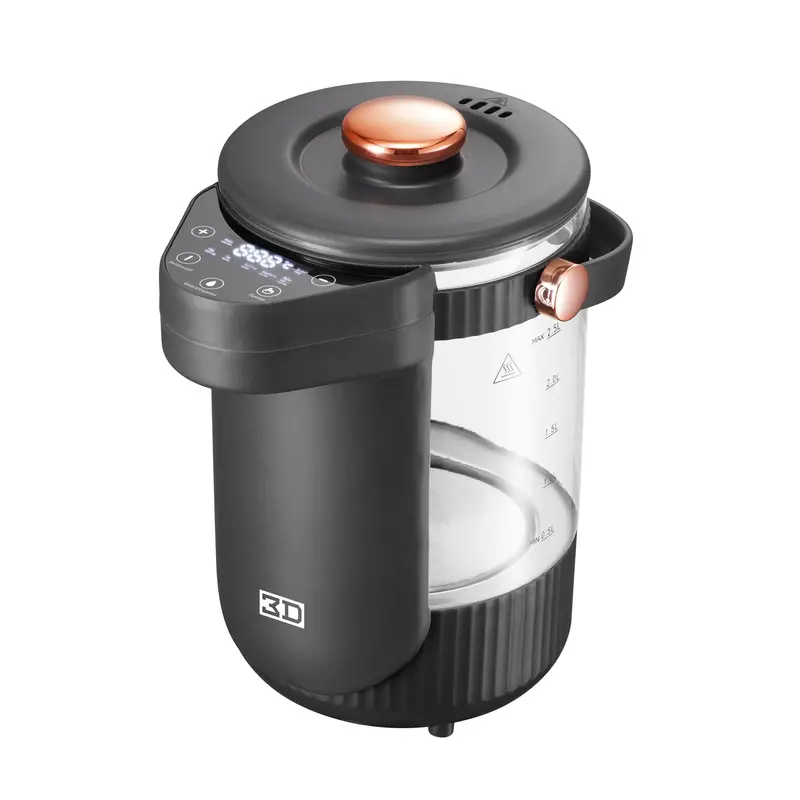 Apg-250B 2.5 L Glass Electric Airpot With 3D Heating 1