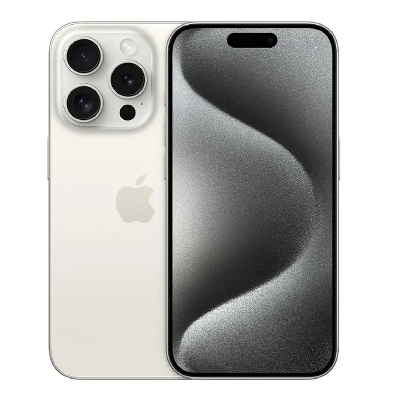 Apple Iphone 15 Pro 256Gb – Titanium White With A17 Pro Chip And Pro Camera System 1