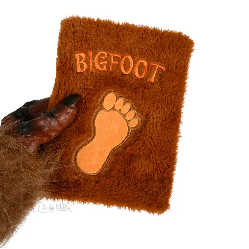 Archie Mcphee Bigfoot Notebook – Illustrated Journal With Playful Woodland Theme 1
