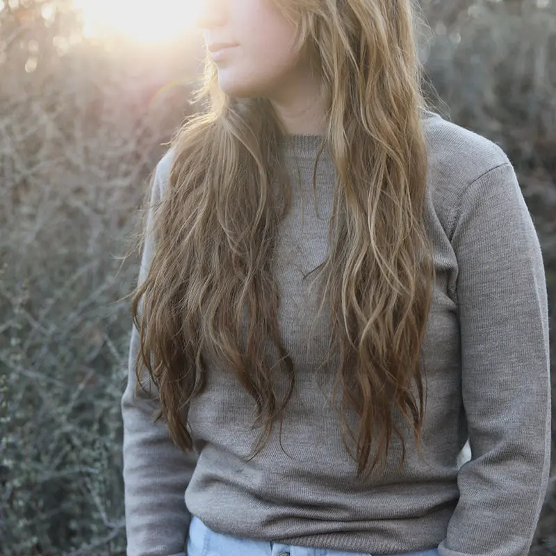 Artemis Hand-Knit Merino Wool Sweater 1