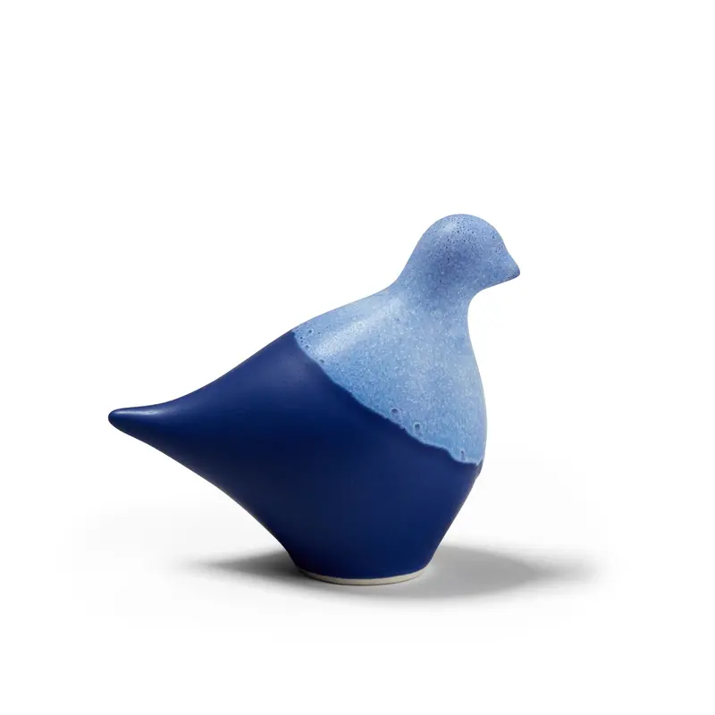 Artisan-Crafted Dove Figurine – Medium Size, Indigo Hue, Second Quality 1
