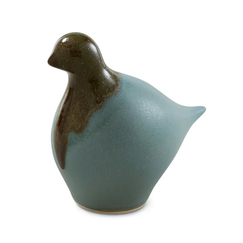 Artisan Dove Large Bowl – Sage & Stone Finish, Second Quality 1