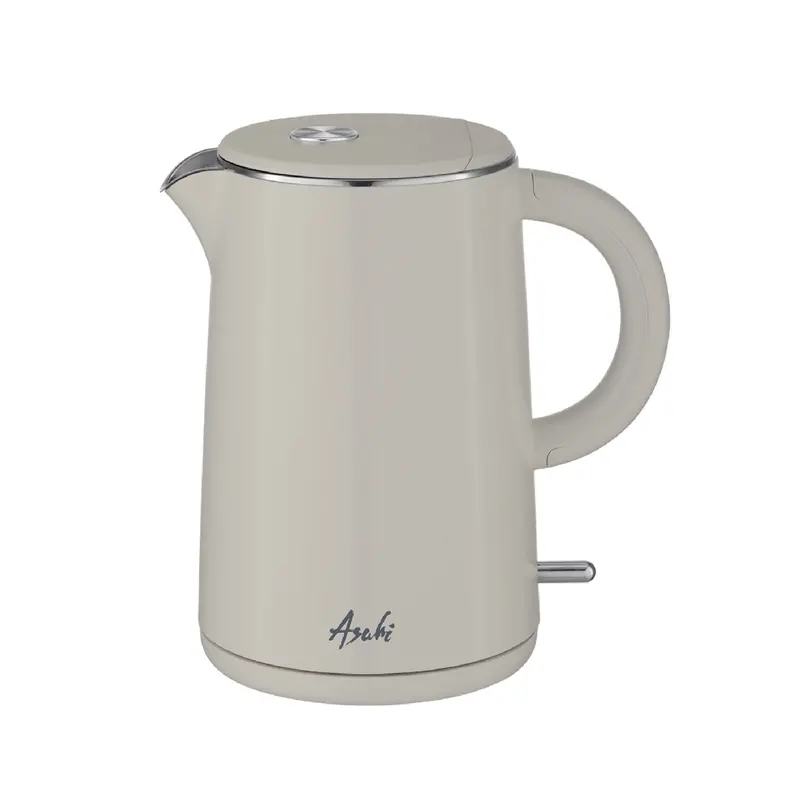 Asahi Ek-155 1.5-Liter Double-Wall Stainless Steel Electric Kettle 1