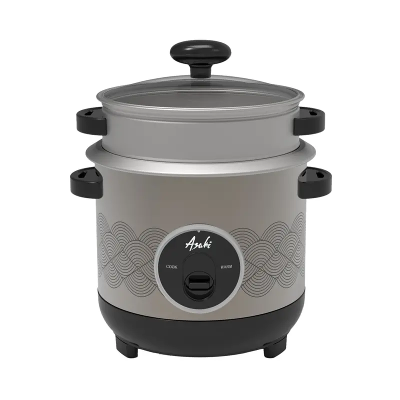 Asahi Rc-51 1 L Champagne Electric Pressure Cooker With Steamer 1