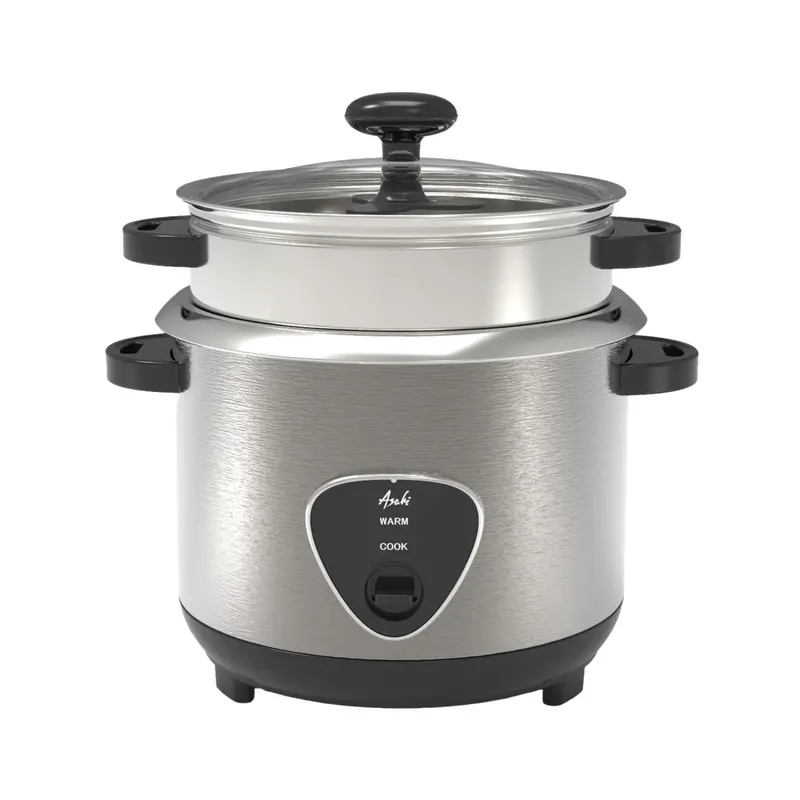 Asahi Rc-84 1.5 L All-Stainless Steel Electric Pressure Cooker With Steamer 1