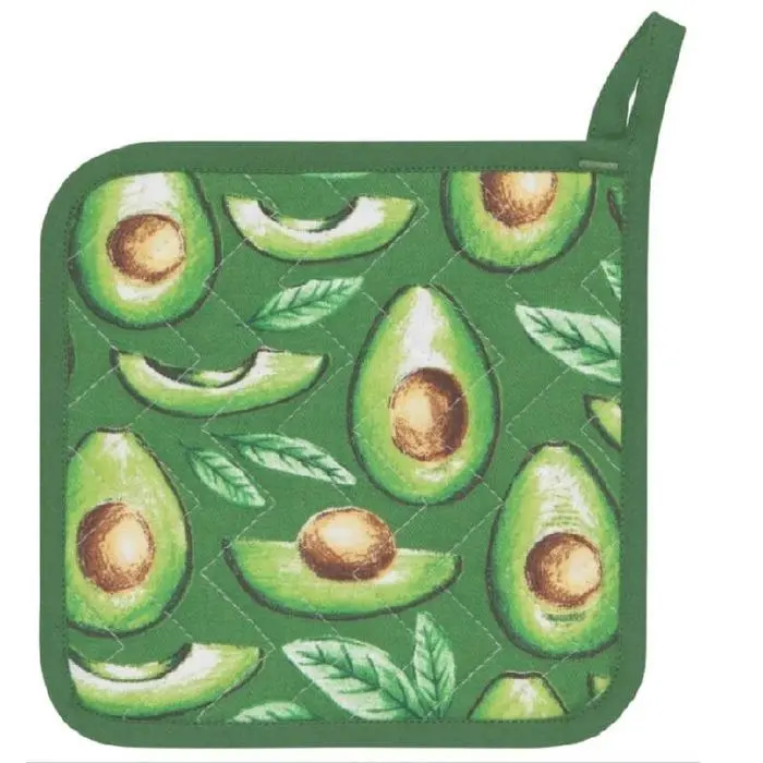 Avocado-Print Potholders – Now Designs 1
