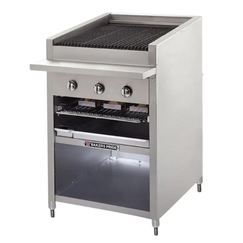 Bakers Pride F-36Rs 36-Inch Natural Gas Glo Stone Charbroiler 1