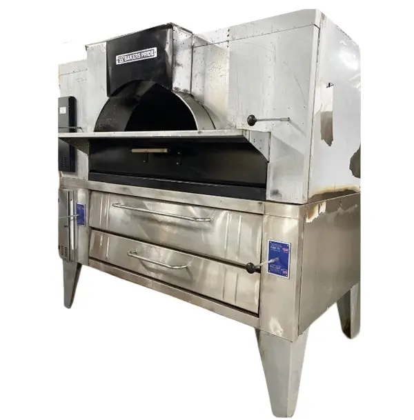 Baker'S Pride Fc-616/Y600 Double-Deck Natural Gas Pizza Oven (Refurbished) 1