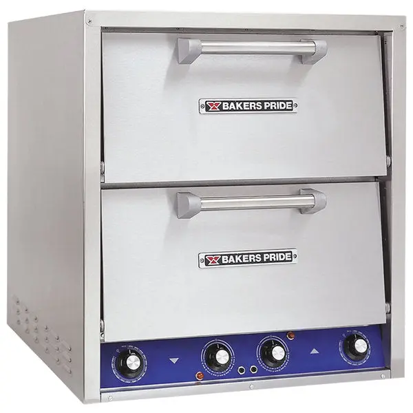 Bakers Pride P44S Brick-Lined Electric Countertop Pizza And Pretzel Oven 1