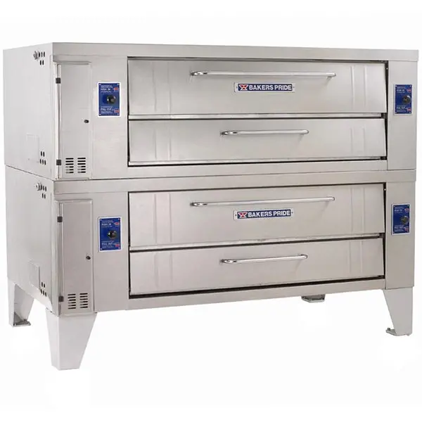 Bakers Pride Y602 78-Inch Dual-Zone Gas Pizza Oven 1
