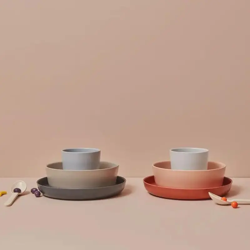 Bamboo Children'S Dinnerware Set 1