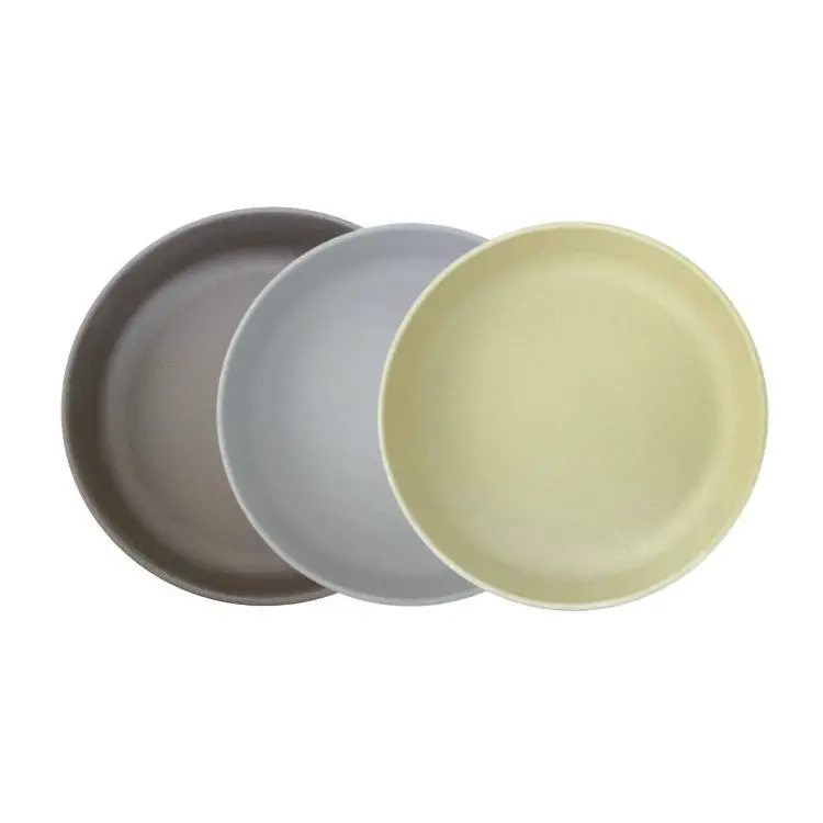 Bamboo Fiber Kids’ Dinner Plate – Eco-Conscious Mealtime Essential 1